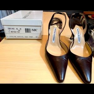 Manolo Blahnik Carolyne Slingback Pump